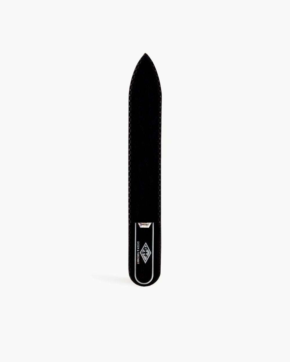 Glass Nail File with Velvet Case – 5.5 Inches
