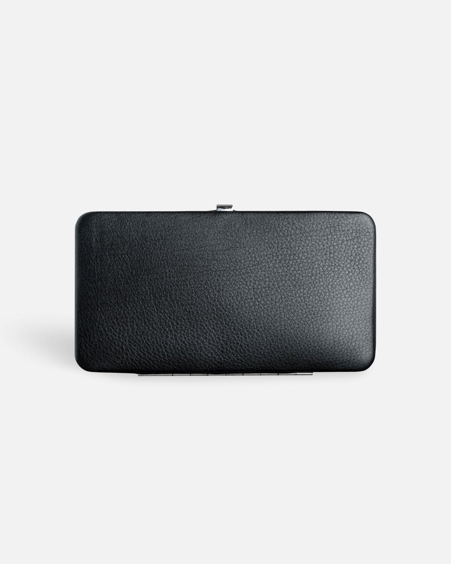 6-Piece Frame Manicure Set - Black Nappa Leather