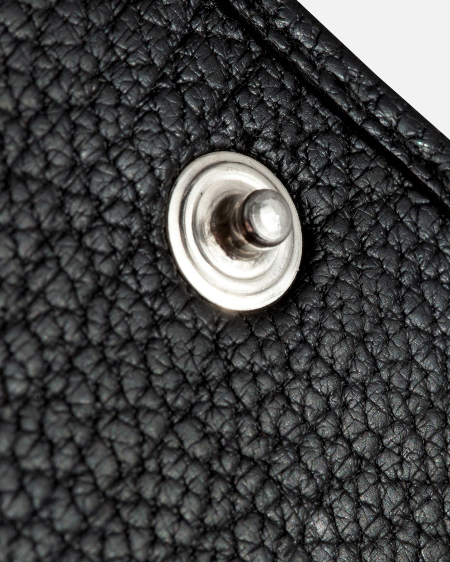 3-Piece Manicure Kit - Black Naturally Tanned Leather