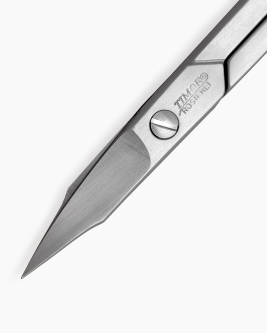 Combination Nail & Cuticle Scissors with Curved Tip